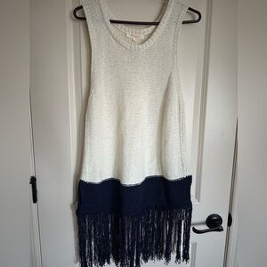 Sleeveless Knit soft tunic